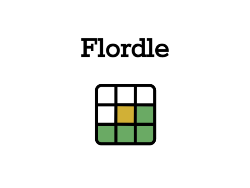Flordle title card
